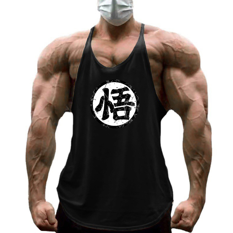 Tank Top Muscle - Gym Fitness Bodybuilding Hosenträger T-Shirt Herren