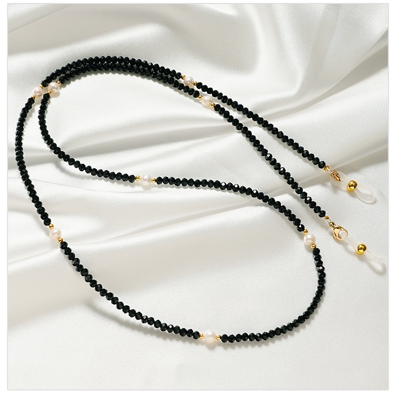 Sunglass Retainer Cord - Perle Kristall Gläser Kette Damen Modische