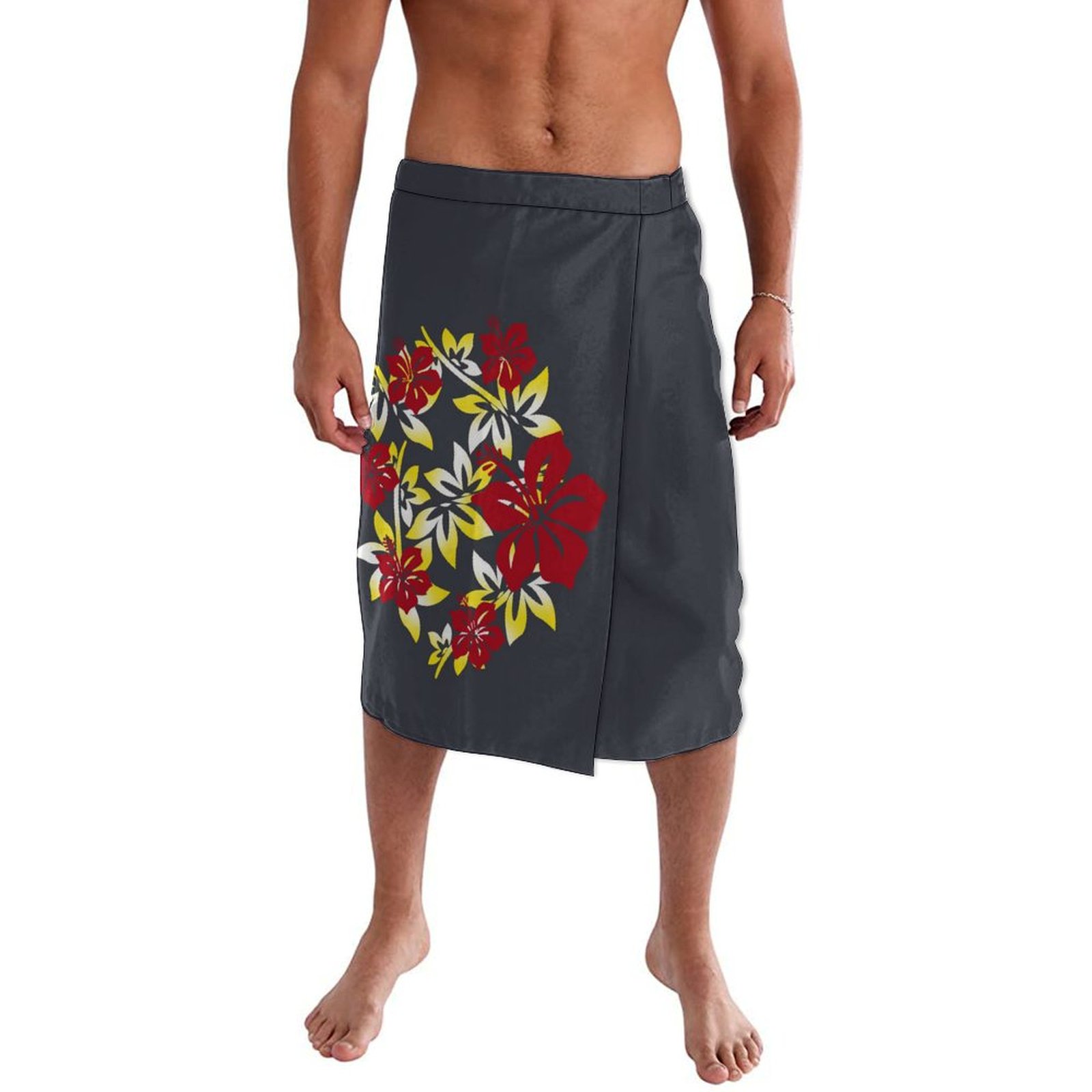 Sarong Men Wrap - Heißes hawaiianisches Ethno-Stil Herren-Wickelkleid Polynesian Archipelago