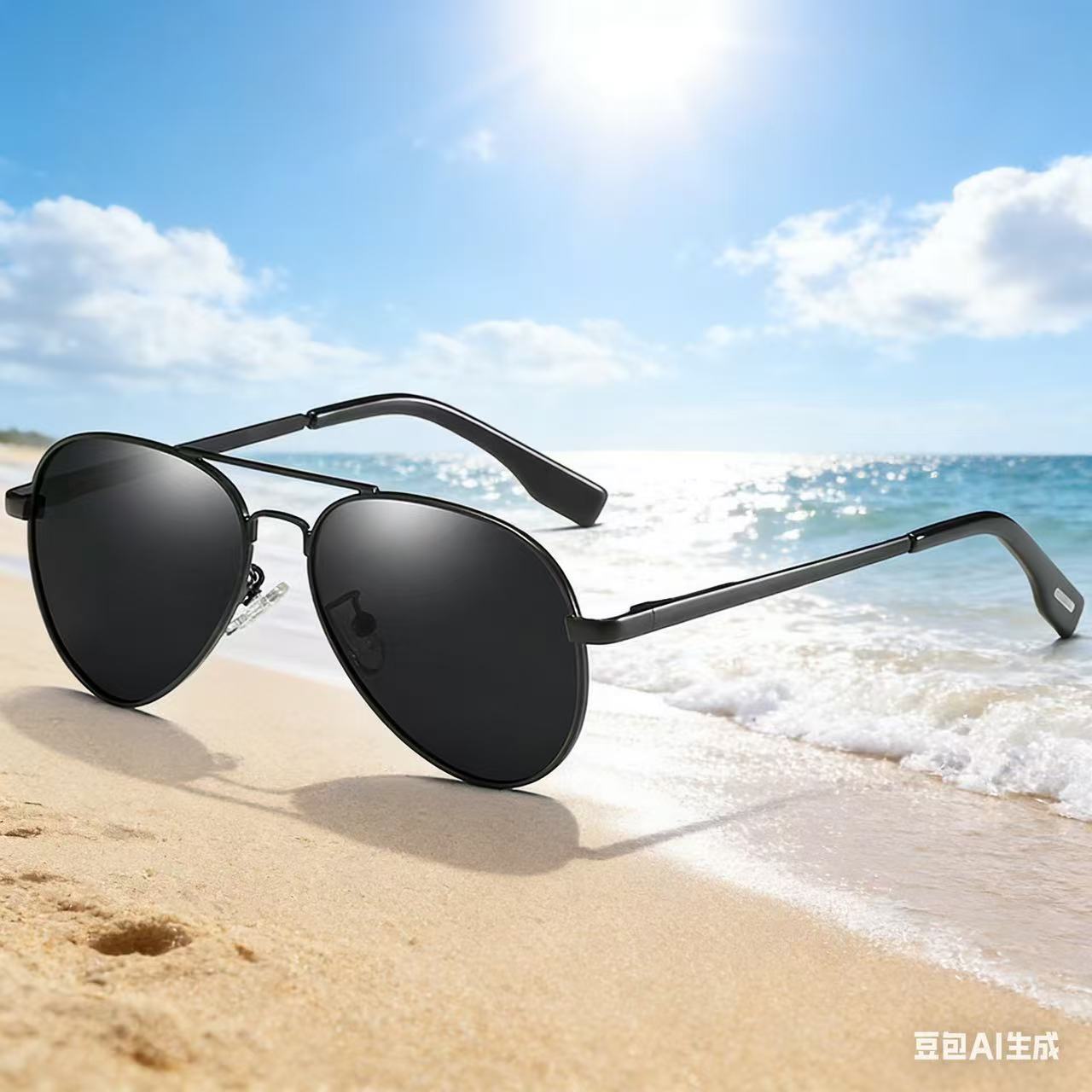 Sunglasses Aviator Polarized - Unisex-Sonnenbrille mit kleinem Rahmen, polarisiert, UV400-Schutz,