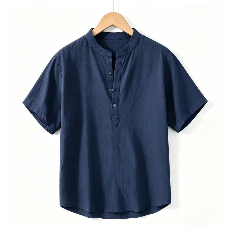 Sommer Herren Kurzarm-Hemden E – Linen Shirt Breathable Bewertung und Preis