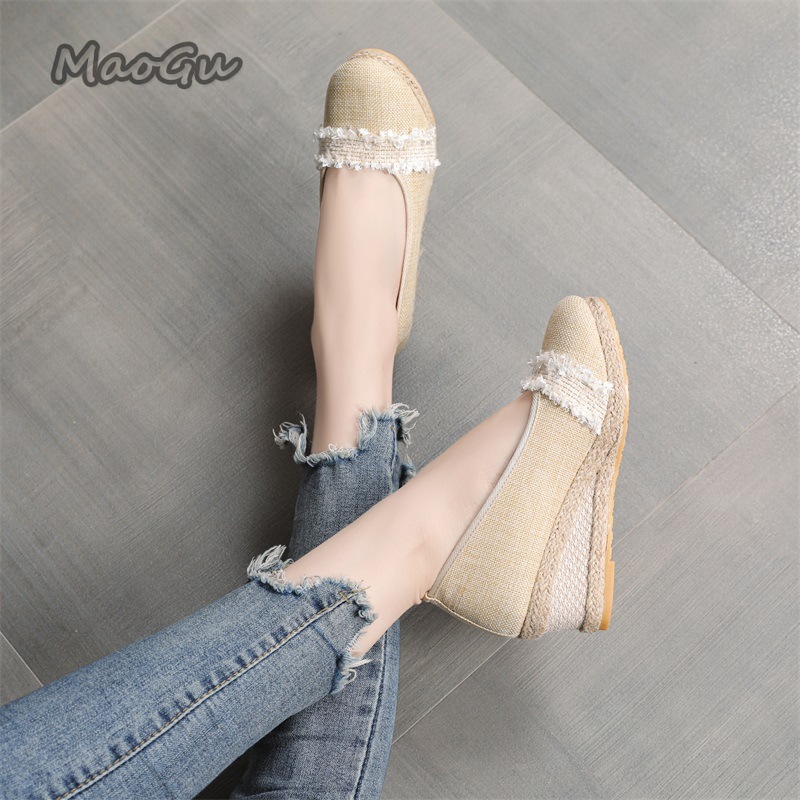 Damen-Espadrille-Keilabsatzsch – Espadrille Slip On Bewertung und Preis