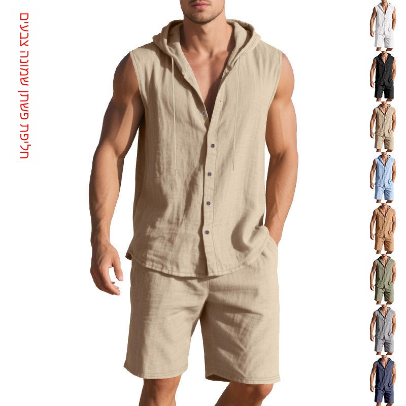 Herren Sommer Casual Leinen-Se – Linen Shirt Breathable Bewertung und Preis