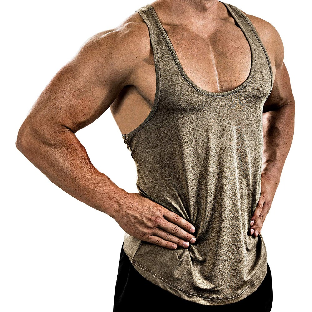 Herren Fitness Einfarbiges V-A – Tank Top Muscle Bewertung und Preis