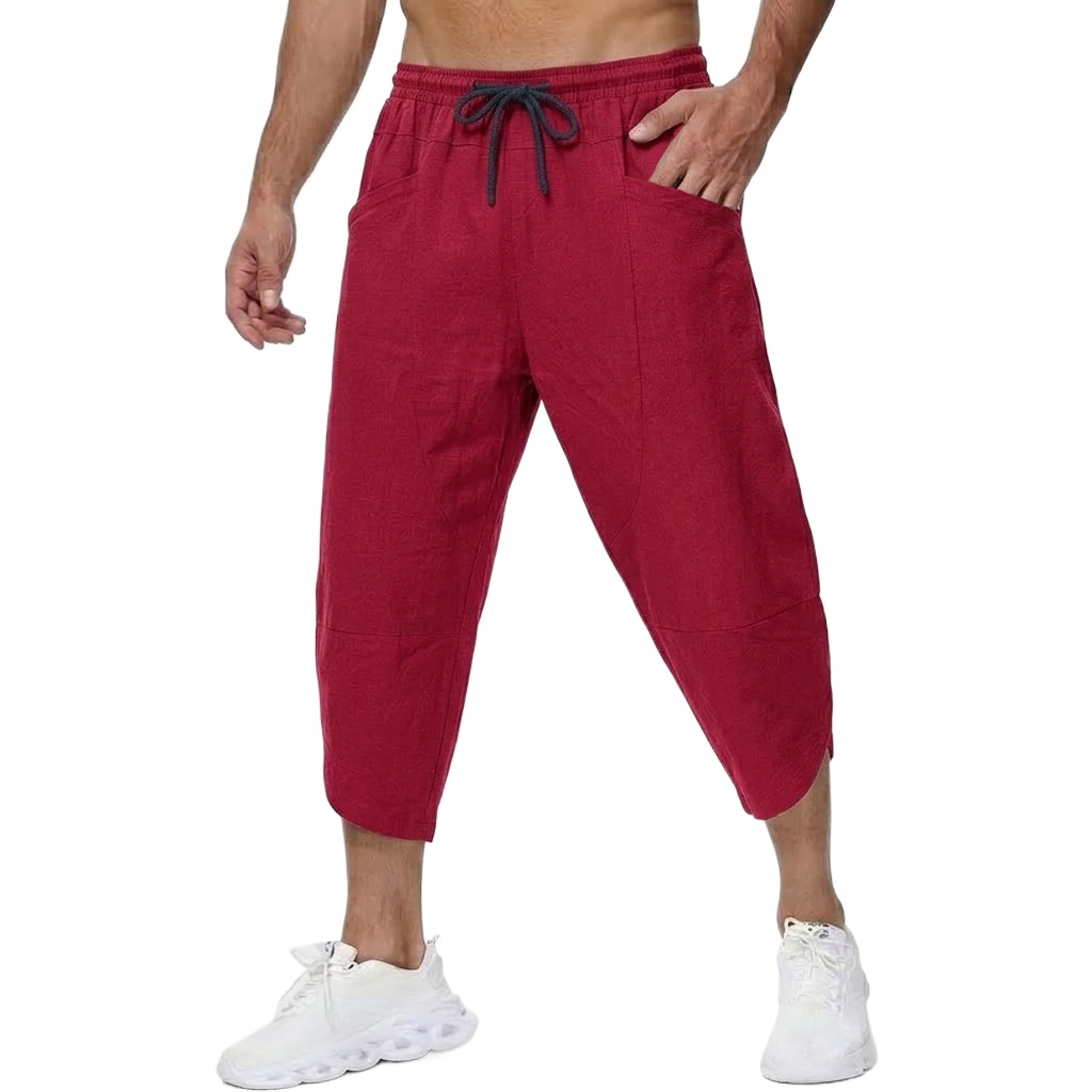 Sommerliche Herren-Freizeithos – Short Linen Drawstring Bewertung und Preis