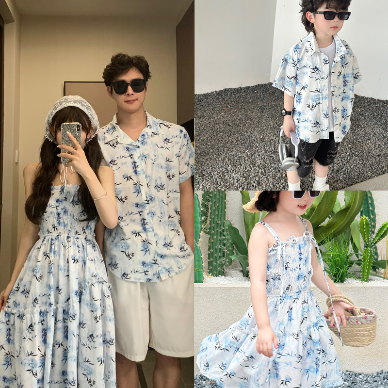 Resort Paar aussehen Eltern un – Resort Shirt Floral Bewertung und Preis