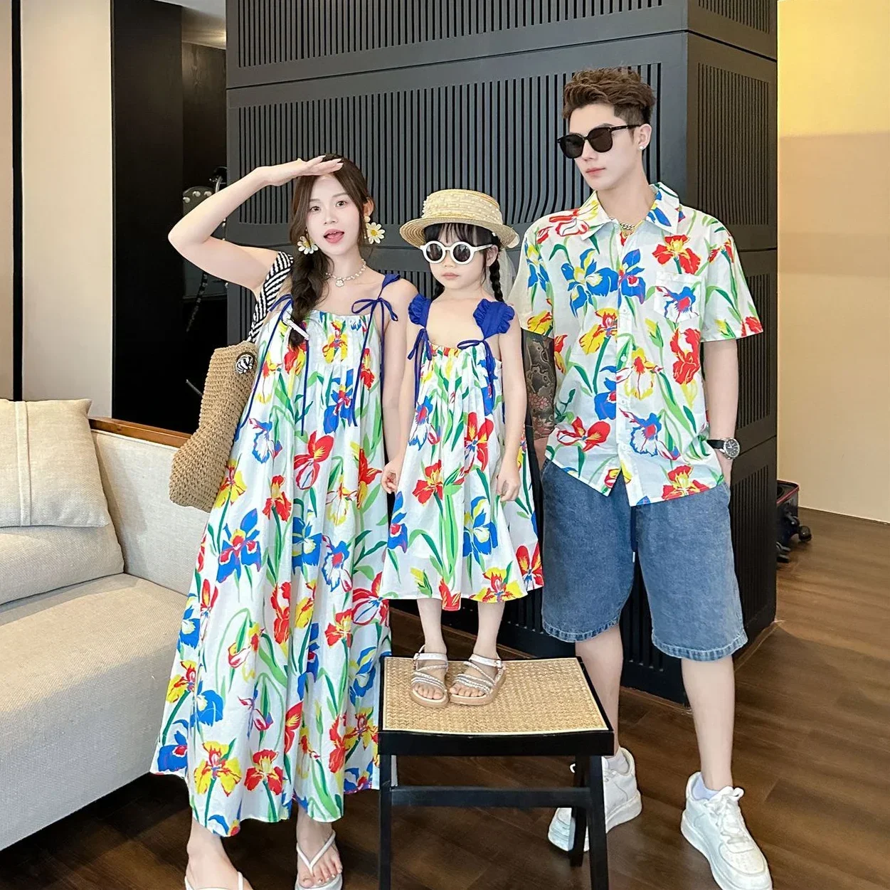 Urlaubskleidung Koreanische Ma – Resort Shirt Floral Bewertung und Preis