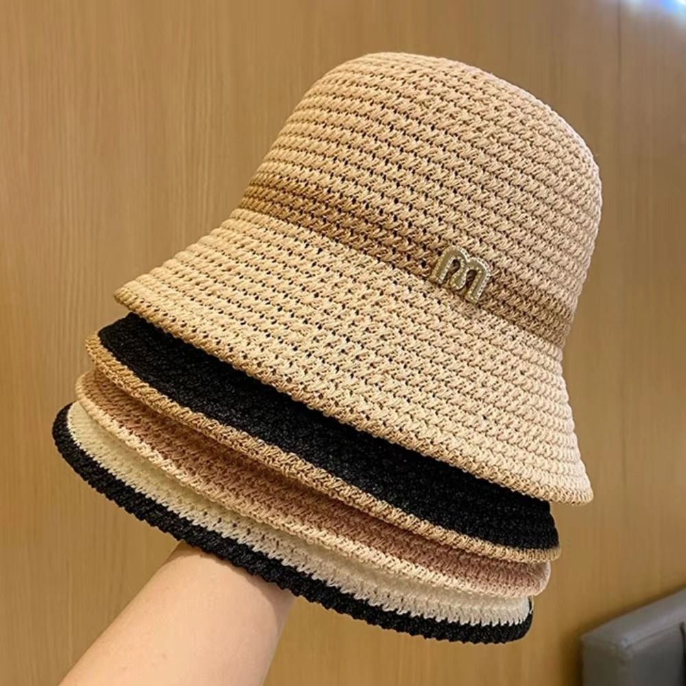 Eleganter Fischerhut mit Schle – Bucket Hat Straw Bewertung und Preis