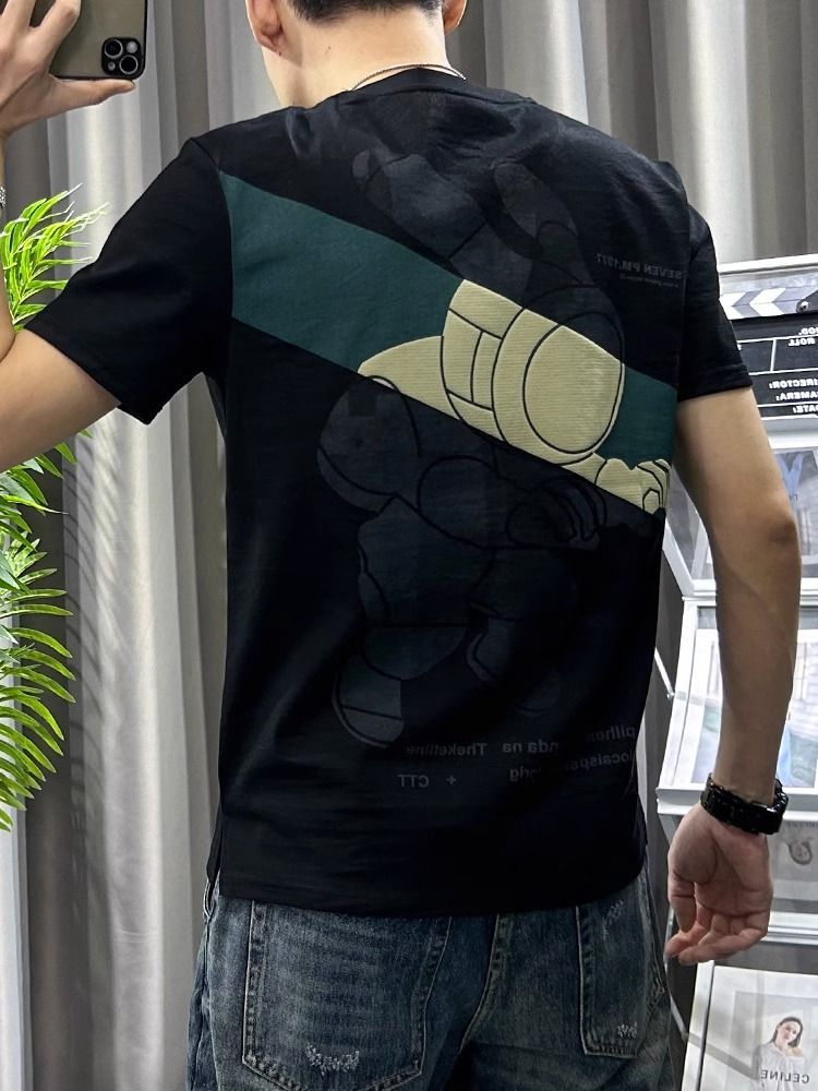 Männliche T-Shirts Hemden weiß – Short Linen Drawstring Bewertung und Preis